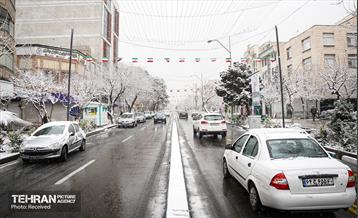 روز برفی تهران - 3 23