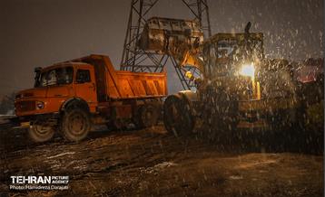 عملیات برف‌روبی در منطقه1