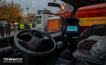 مانور برف روبی شهرداری منطقه 6 10