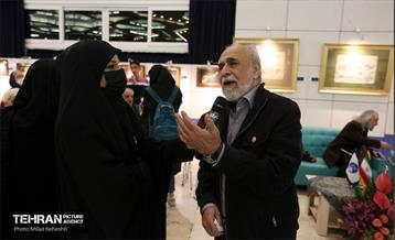 بازدید هنرمندان پیشکسوت و وزیر ارشاد از نمایشگاه قرآن 11