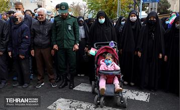 مراسم تشییع پیکر شهید محمدرضا بیات 22