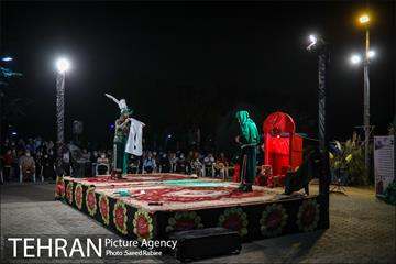 تعزیه خوانی اباعبدالله الحسین(ع) در بوستان لاله 19