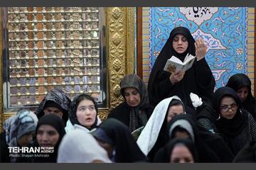 احیای شب بیست‌ویکم ماه رمضان امامزاده پنج تن لویزان 65