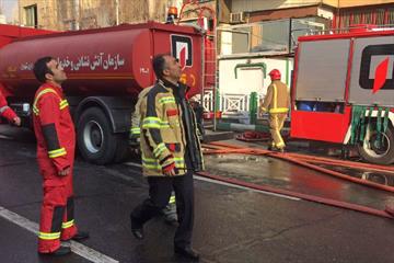 ساختمان پلاسکو در آتش 17