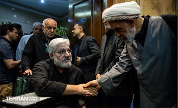 مراسم ختم مادر شهیدان مظفر