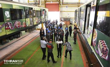 بازدید اعضای شورای اسلامی شهر تهران از شرکت واگن‌سازی تهران 23