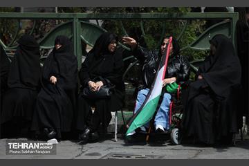 اجتماع صادقیون در میدان صادقیه تهران 47