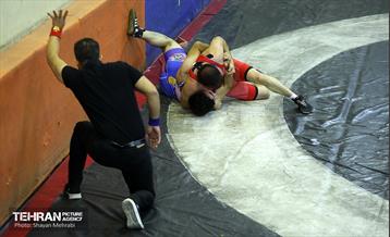 مسابقات کشتی آزاد شهرداری تهران 15