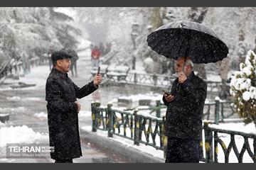 بارش برف در تهران 21
