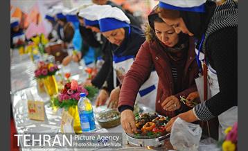 سومین جشنواره غذا و سفره های رنگین بازنشستگان شهرداری تهران 10