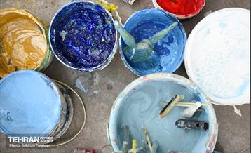 جشنواره تخم‌مرغ رنگی در میدان هفت تیر 3