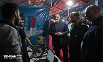 بازدید شهردار تهران از چهارمین رویداد سراسری تولید محتوای دیجیتال بسیج 25