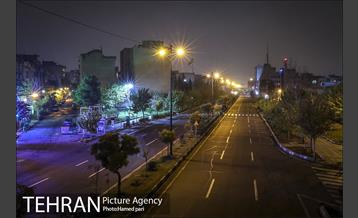 منع تردد شبانه در تهران 14