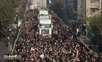 مراسم تشییع پیکرهای ۱۰۰ شهید گمنام 52