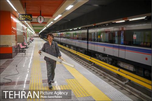 توسعه متروی تهران؛ ایستگاه شهرک آزمایش 24