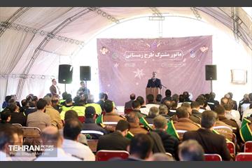 رزمایش زمستانه مشترک شهرداری تهران و پلیس راهور 32