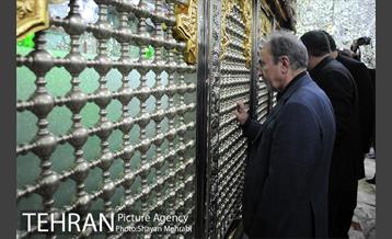 حضور شهردار تهران در مراسم عزاداری تاسوعای حسینی، بازار تهران 30