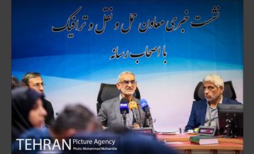 نشست خبری معاون حمل و نقل و ترافیک 18