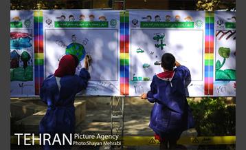 جشنواره طولانی ترین نقاشی کودکان 15