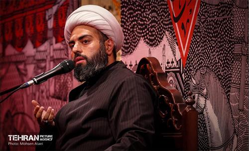 عزاداری شب چهارم محرم در هیئت ریحانة الحسین 77