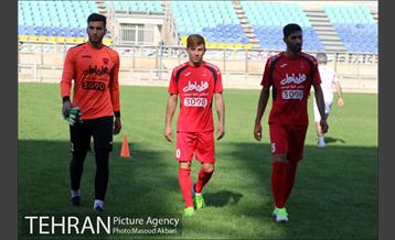 تمرین تیم فوتبال پرسپولیس