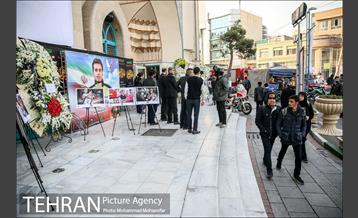 مراسم ترحیم شهید آتشنشان احسان جامعی 8