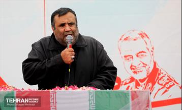 مراسم تشییع و تدفین شهید گمنام در بوستان ولایت 17