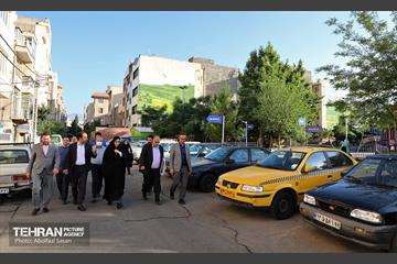 بازدید معاون هماهنگی و امور مناطق شهرداری تهران از منطقه ۸ 14