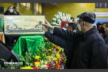 تشییع دو شهید گمنام دفاع مقدس در وزارت ورزش و جوانان 1