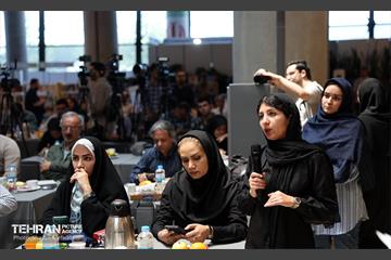 نشست خبری مشترک سخنگوی شهرداری تهران و مدیرعامل باغ کتاب تهران 18