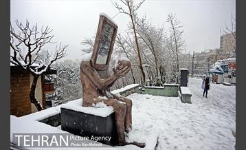 بارش برف زمستانی در تهران 18