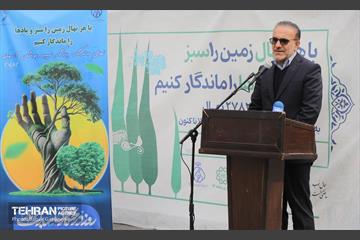غرس ۲۷۸۲ نهال در سرخه‌حصار به یاد درگذشتگان جامعه پزشکی 30