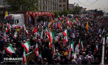 تشییع شهدای اقتدار ملی در تهران 33