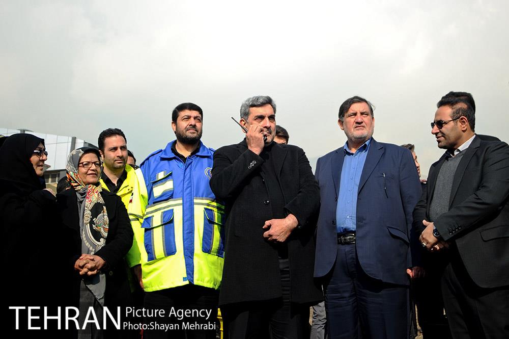 بهره برداری از طرح مشارکت شهرداری تهران و سازمان اورژانس کل کشور 37