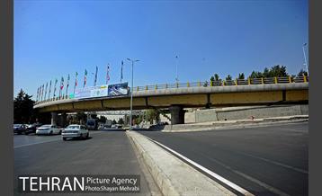 پل غیر همسطح بزرگراه شهید چمران (پل شهید نوروزی) 34