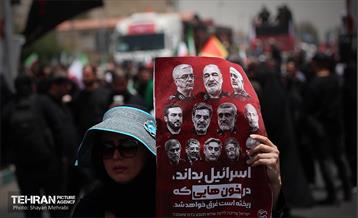 تشییع شهدای اقتدار ملی در تهران - 4 27