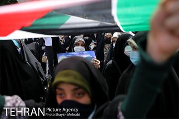 تجمع دانشجویی و مردمی در حمایت از مردم فلسطین 23