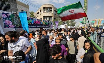 مهمانی ۱۰ کیلومتری عید غدیر در تهران - 1 46