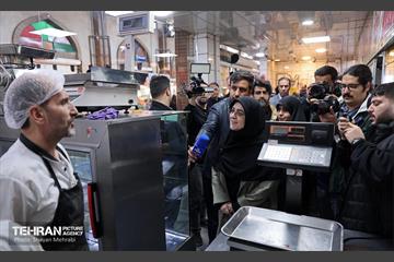 بازدید سخنگوی دولت از بازار میوه و تره‌بار و شهروند جلال آل احمد 34