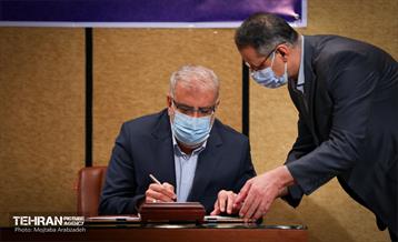 امضای تفاهم نامه همکاری مشترک وزارت نفت و شهرداری تهران 14