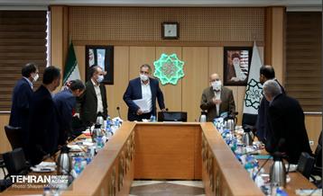 اولین جلسه کمسیون ماده ۵ با حضور شهردار تهران 1