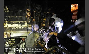 آتش سوزی در پاساژ پایتخت 13