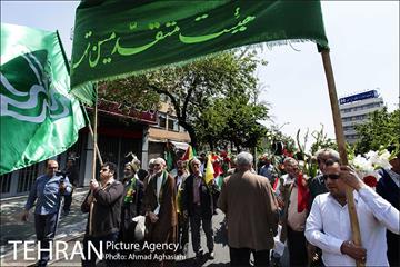 راهپیمایی دسته های شادی به مناسبت ولادت حضرت امیرالمومنین(ع) 14
