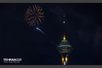 نورافشانی جشن ۲۲ بهمن 11