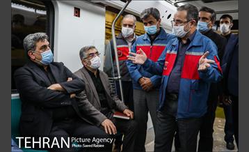 بازدید علی آقامحمدی از شرکت واگن سازی تهران 28