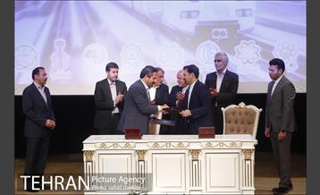 مراسم انعقاد قرارداد ریلی درون شهری 28