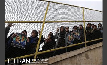 مراسم تشییع پیکر منصور پورحیدری 14