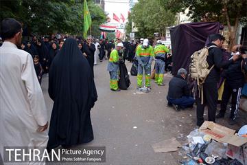 خدمت رسانی شهرداری تهران در شهر کربلا 16