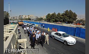 بازدید مهندس کاظمی از پروژه گیشا 18