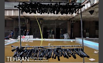 تخلیه اجناس مغازه های باقی مانده ساختمان پلاسکو -2 20